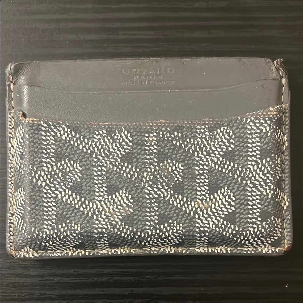 Goyard Grey Card Holder